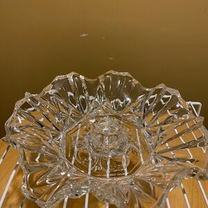Federal Glass Candle Holder